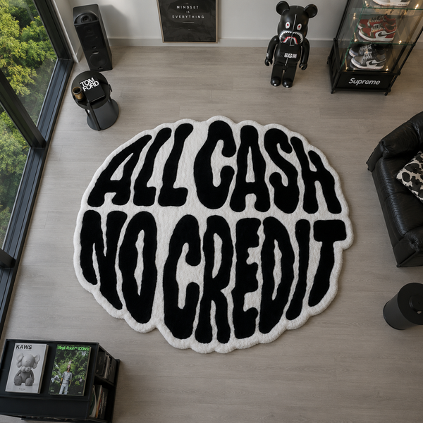All Cash No Credit Rug