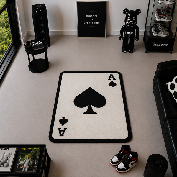 Black Ace Rug