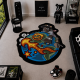 World in Flames Rug