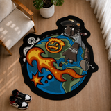World in Flames Rug